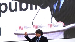 Intervenció del President a l'exili i eurodiputat Carles Puigdemont