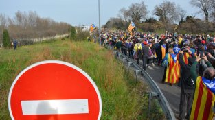 Milers de persones han assistit a l'acte de Perpinyà