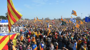 Notable presència cassanenca a la concentració de Perpinyà