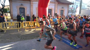 Cassà ha estat un dels punts de sortida de la marató de les Vies verdes
