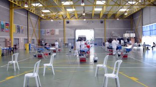 65 donacions de sang en la sessió extraordinària al polivalent