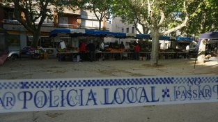 Més mesures de seguretat per al mercat del dissabte