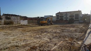 El nou aparcament de Can Molinas ja pren forma