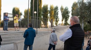 Concentració de protesta per la inhabilitació al president Torra