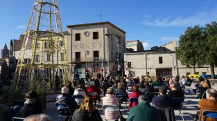 La presentació s'ha fet a la plaça de la Coma