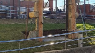 Finalitza la restauració de la portalada de l'antic hospital