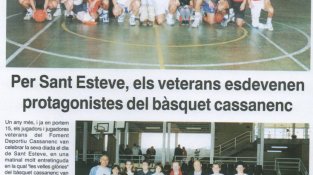 Aquest any, sense diada de veterans de bàsquet