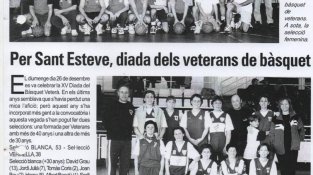 Aquest any, sense diada de veterans de bàsquet