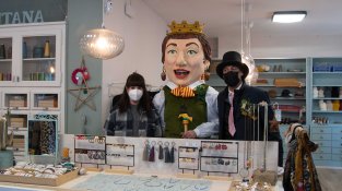 La "Dona dels nassos" acomiada l'any a Cassà