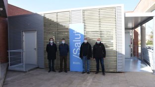 El módul que avui s'ha lliurat a Cassà
