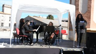 El trio Andrée ha encetat el cicle de concerts de la Setmana de la Música