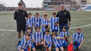 Els benjamins A de la UD Cassà
