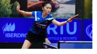 iSofia Xuan Zhang en una imatge recent (Foto: Reial Federació Espanyola de Tennis de Taula. Álvaro Díaz).
