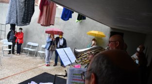 Música sota la pluja