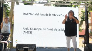 Presentació de l'inventari de l'arxiu d'una fàbrica de taps de Cassà