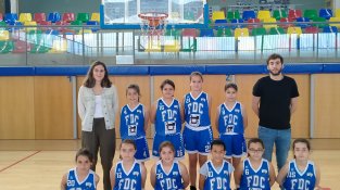L'equip premini femení del Foment