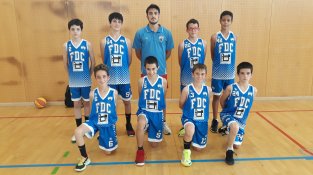 L'equip preinfantil masculí de l'FDC
