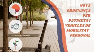 La nova normativa municipal no aclareix si cal portar casc de seguretat per anar amb patinet