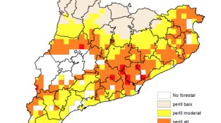 Mapa del risc d'incendi