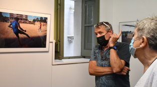 Josep Vilallonga ha presentat l'exposició del "Cassà United"