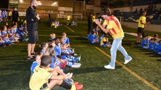 Albert Martinez ha estat l'animador de la vetllada