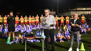 Fran Bosch ha fet un repàs a la vida esportiva d'en Pitxi Mestres