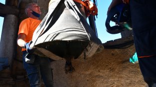 Retirada la campana vella de Cassà
