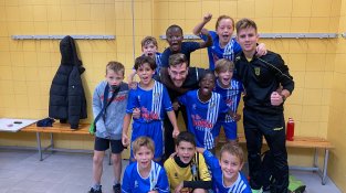 El benjamí A de la UD Cassà