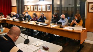 Helga Nuell (ERC), intervé en el ple de dijous al vespre