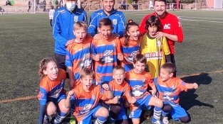 El Benjamí B de la UD Cassà