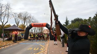 El trabucaires van donar la sortida a la cursa