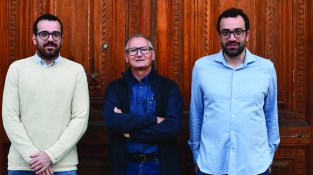 Xavier Casabó, Joan Carles Codolà i Eduard Casabó, autors del libre