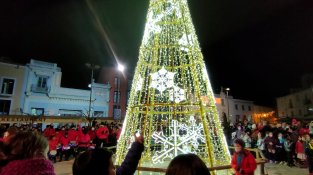 La Trinxeta, engega la il·luminació de Nadal de Cassà