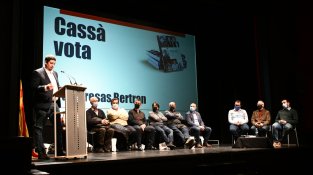La presentació del llibre "Cassà vota" reuneix els alcaldes del noste poble en democràcia 