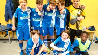 L'equip aleví A de la UD Cassà