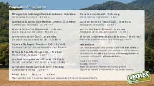 Nova programació del “Senderisme Guiat al Gironès 2022”