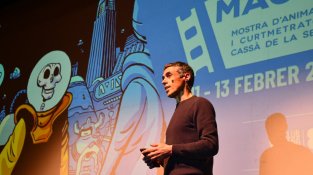 Cares Brucet, presentador i organitzador de la MACCA 2022