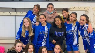 L'equip infantil femení