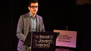 Alex Sastre, en la seva intervenció