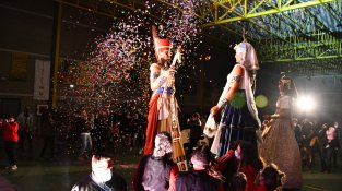 Nova imatge dels gegants de Cassà