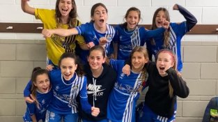 Victòria a Blanes de l'infantil femení