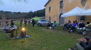 Moltes activitats en la celebració del Dia de l'arbre a Can Vilallonga