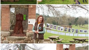 Moltes activitats en la celebració del Dia de l'arbre a Can Vilallonga