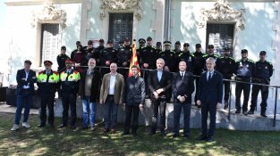 Signat el conveni entre les policies de Cassà, Llagostera i Caldes per fer serveis conjunts i compartir material
