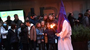 Els Corks recuperen la "processó" de Setmana Santa