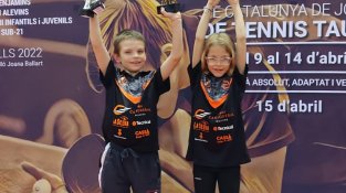 Deu medalles per al TT Cassà al campionat catala de tennis taula