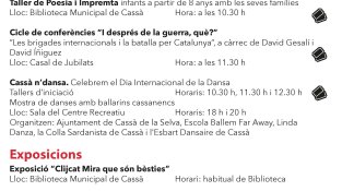 La Diada de Sant Jordi recupera les parades i activitats a la plaça de la Coma