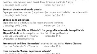 La Diada de Sant Jordi recupera les parades i activitats a la plaça de la Coma