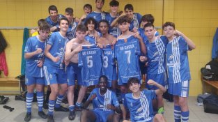 L'equip Cadet A  de la UD Cassà