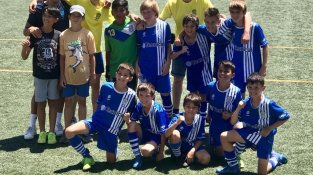 L'equip aleví B de la UD Cassà